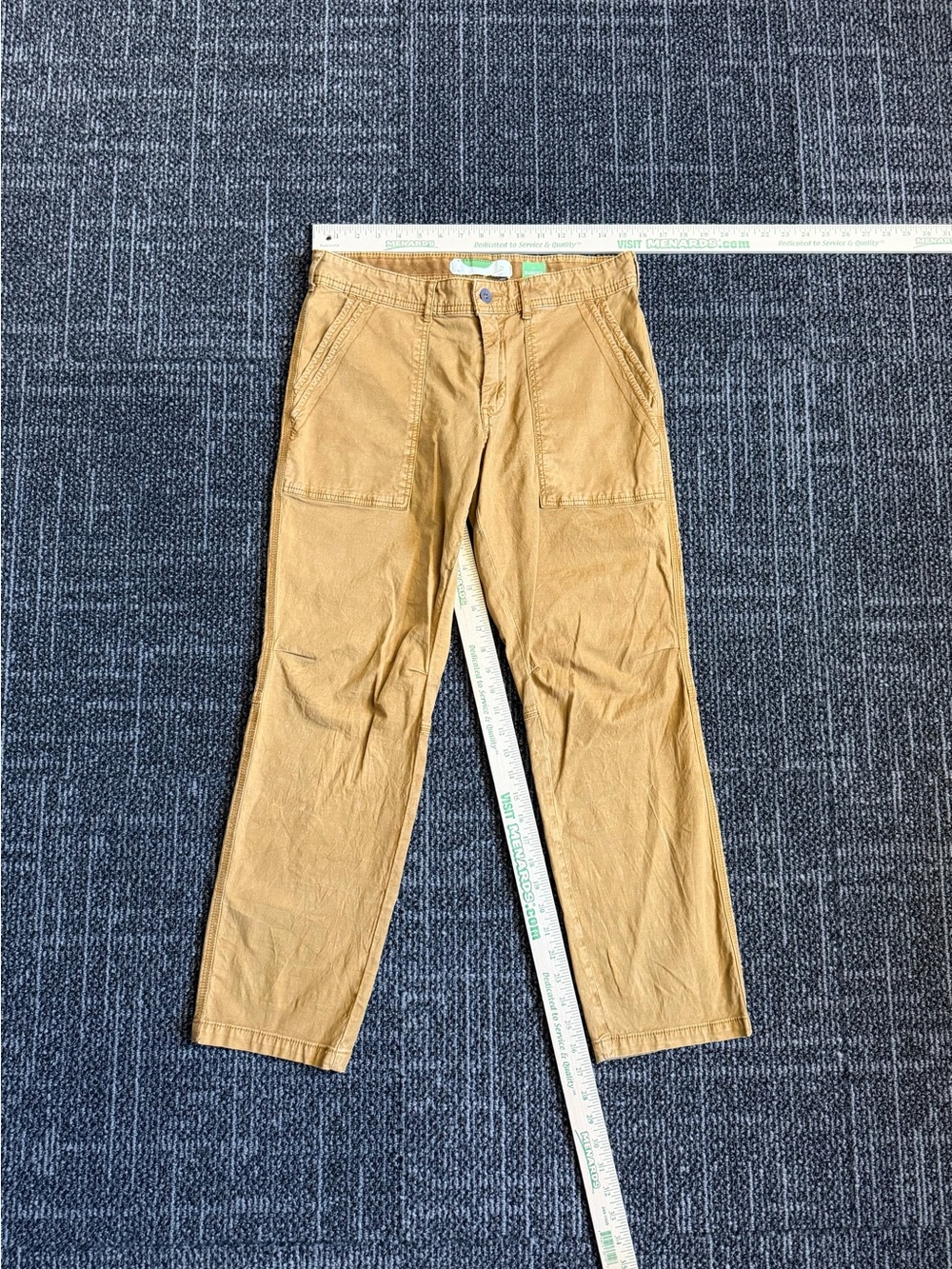 ANTHROPOLOGIE Women's 28 “The Wanderer" Khaki Chinos Double Pocket Pants